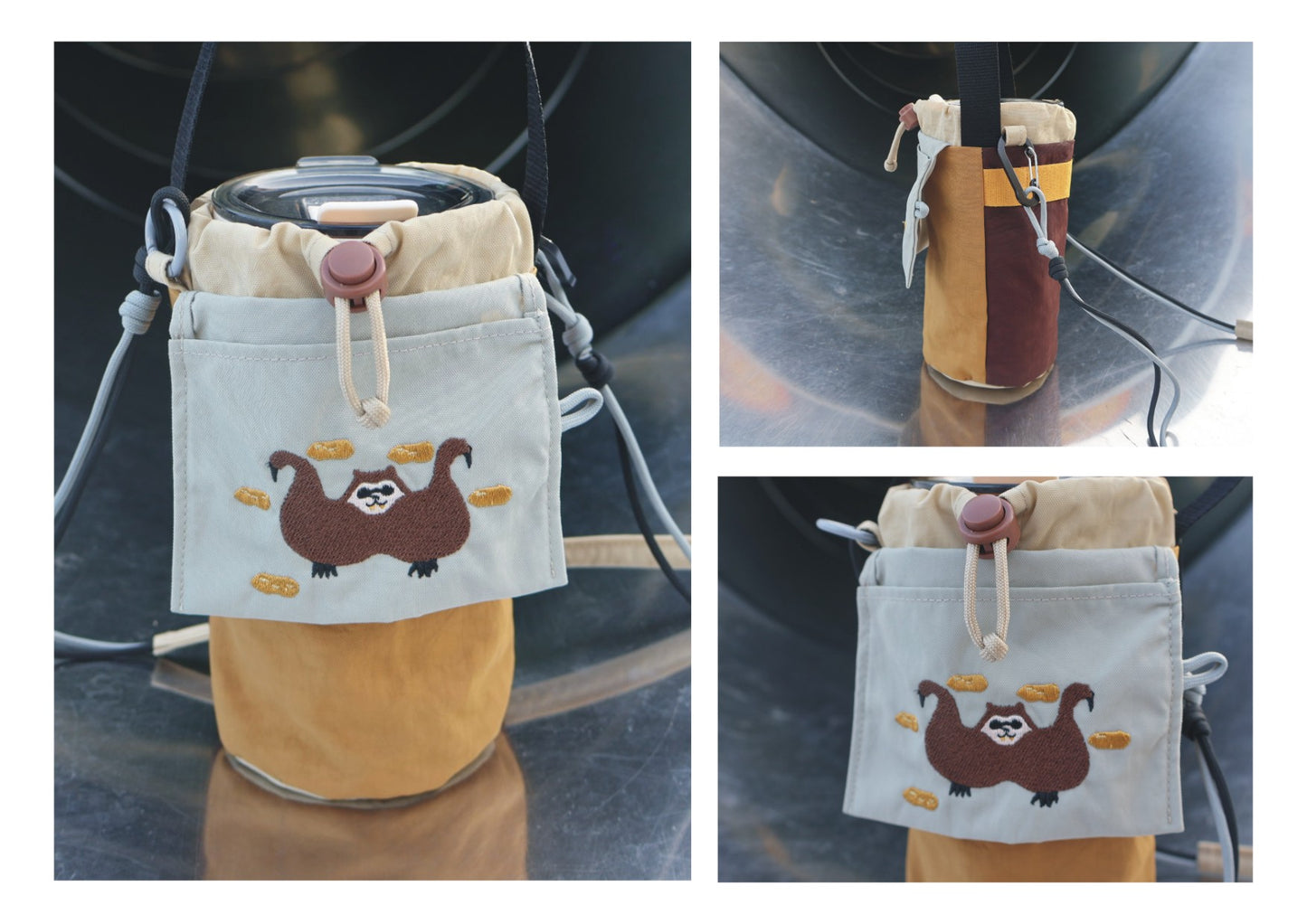 【Bottle bag】Multifunctional cross-body portable water bottle bag/drink bag
