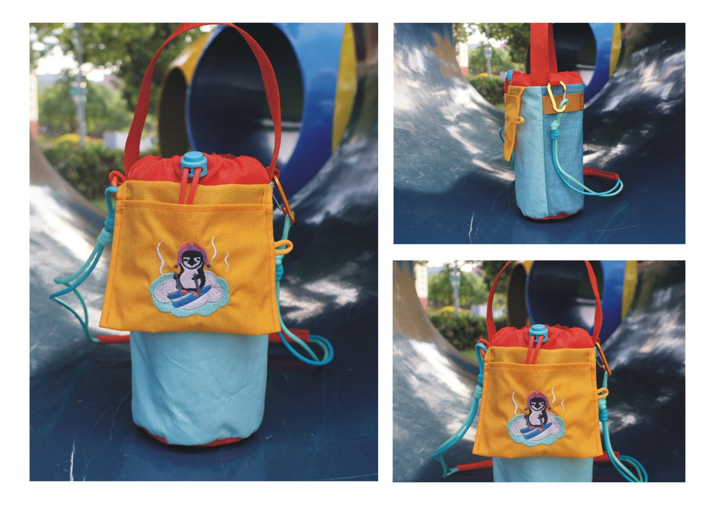 【Bottle bag】Multifunctional cross-body portable water bottle bag/drink bag