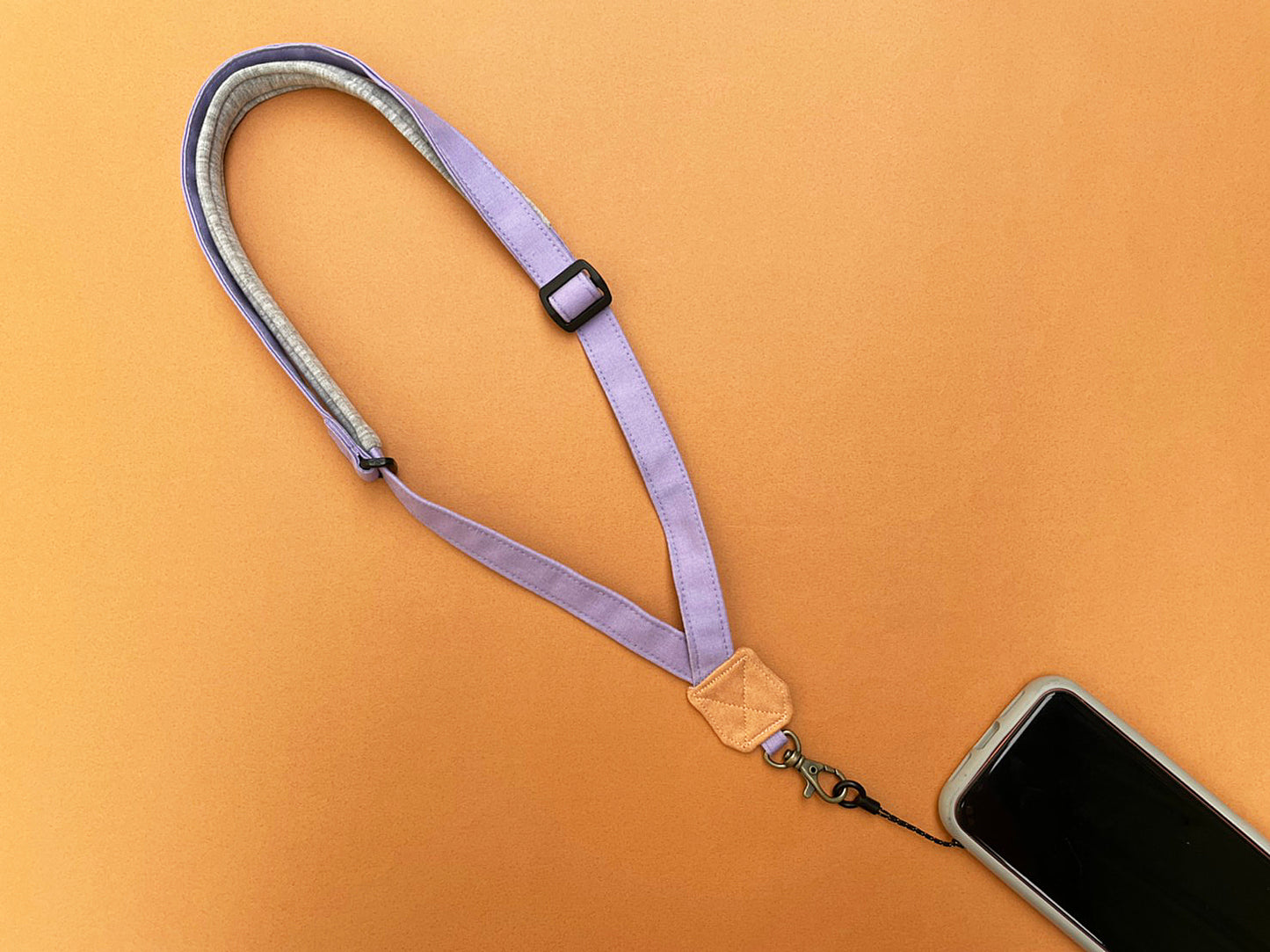 【Phone strap】Adjustable hanging neck pressure-reducing mobile phone strap