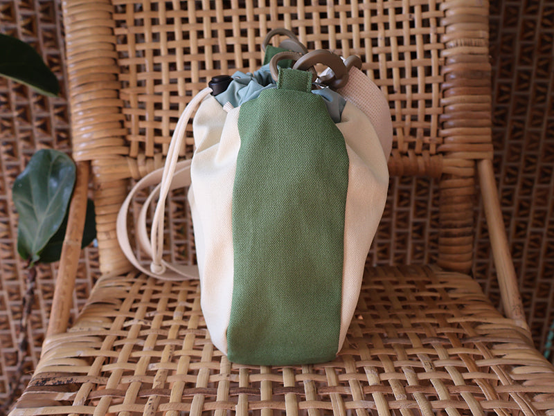 【drawstring pockets】Onigiri Pocket Bag