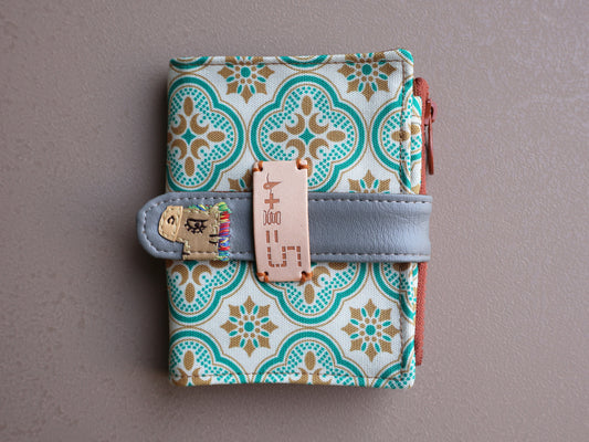 【fabric wallet】Seal cloth short clip/medium short clip