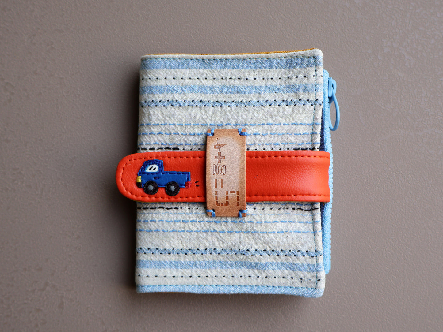 【fabric wallet】Birthday party fabric short/medium short clip
