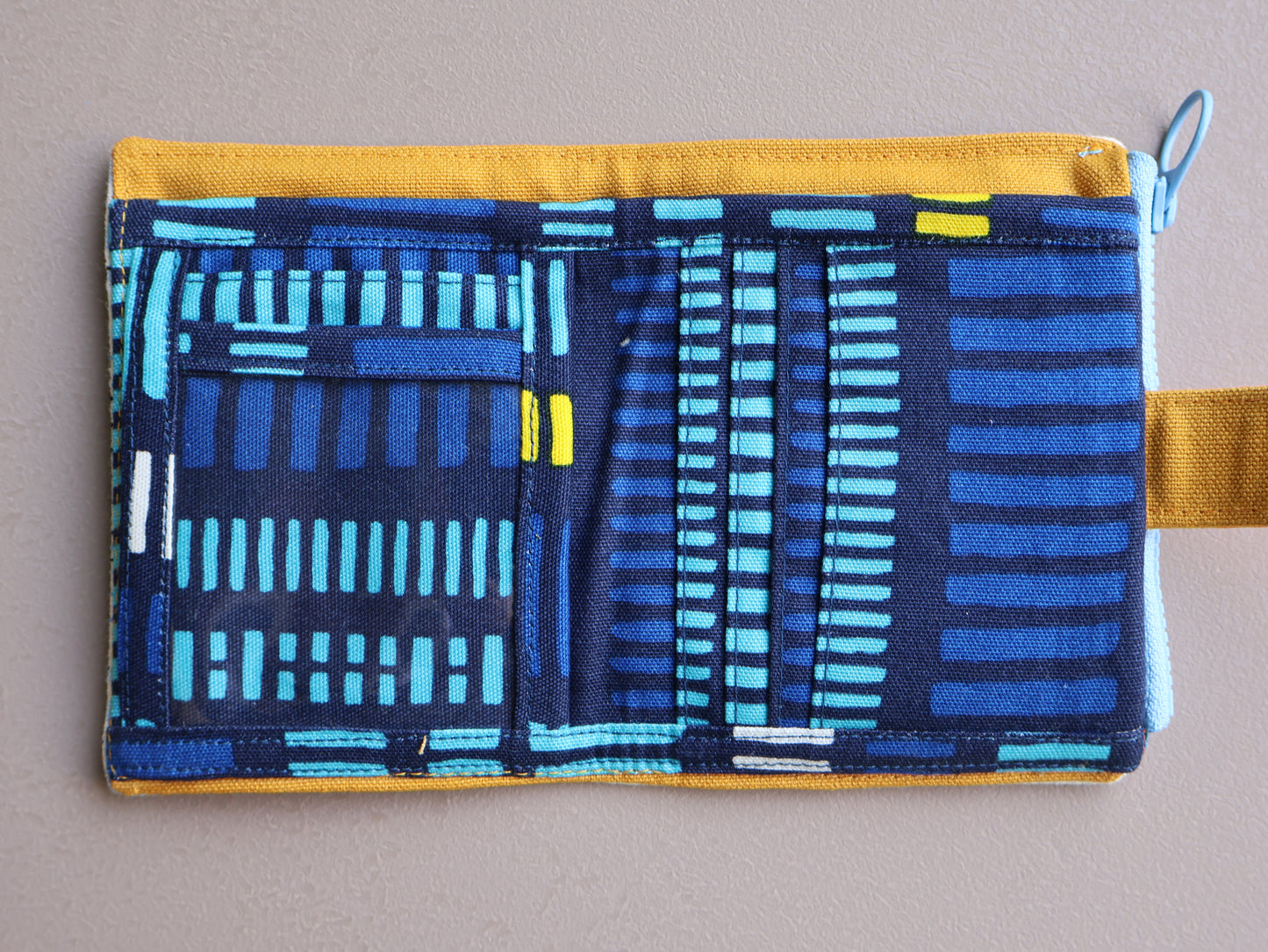 【fabric wallet】Birthday party fabric short/medium short clip