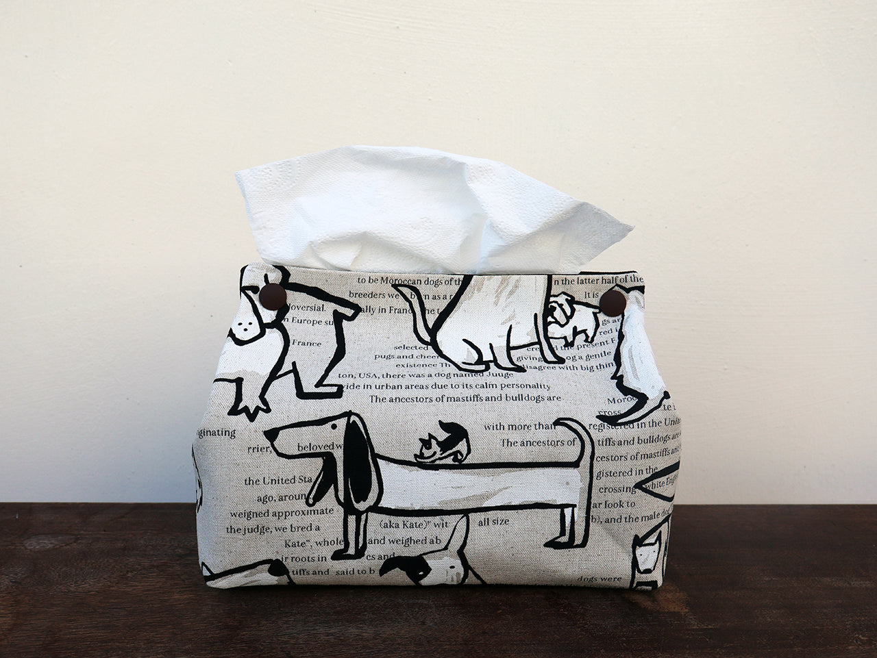 【Tissue box】Milk noodle paper box/desktop type